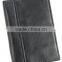 2015 Factory Hot Sale Black Business Soft Leather Writing Pad Holder