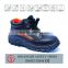 steel toe genuine leather PU injection safety shoes 9227