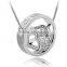 2015 graceful necklace/heart necklace in the round