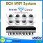 2015 new hot fashion dome and bullet ip camera 8ch poe nvr system,8channel security wifi ip camera alarm system