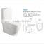 Chaozhou ceramic one piece toilet ,s-trap siphonic toilet