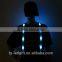 personalize colorful led suspenders lighting led suspenders