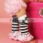 New design fashion blouses latest skirt and blouse children tube tops