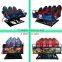 Portable trailer mobile 9d cinema truck