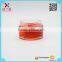 hot sale 60ml fancy clear glass cosmetic cream jar