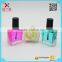 2016 good quality rectangle clear nail polish bottle for sale 10ml
