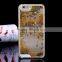 hot Mobile phone moving glitter flash light case for iphone 5,wholesale tempered glass screen protect