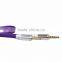 Hot sale! flat 1M/3ft Stereo Headphone AUX Auxiliary Car Audio Cable 3.5mm M/M