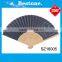 Popular foldable souvenir wooden hand fan gift box
