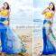 2015 lastest design hot selling imitated royal blue beach scarf