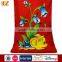 2015 Hot Sale beautiful flowers printed microfiber beach towel