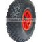 very hot offer PR1805 3.00-4 Pneumatic Rubber Wheel