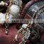 marvelous gorgeous splendid posh shrimp pendment vintage plated environmental alloy with rhinestone necklace
