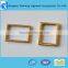 Zinc alloy Backpack strap metal loops