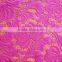 Hot sale elegant flower pattern nylon spandex lace fabric for dress and underwear