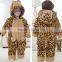 2015 Latest design baby cartoon winter romper