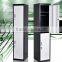 Single Vertical Metal Steel Locker / wardrobe with 2 Doors