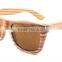 Wood framed sunglasses