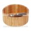 Nuts tray for kitchen design,100% nature bamboo nuts tray with gliers