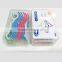 Plastic Y shape dental floss pick holder
