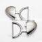 Heart Shape Interlocking Belt Buckle for Ladies Dress