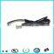 0.3m 20AWG dc Cable With Tuning Fork Pigtail Male Plug
