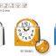 Volume Control Hotel Use Plastic Table Alarm Clock