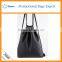 Women first choose drawstring cosmetic bag/ Leather drawstring bag jute