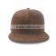 High Quality Custom Design Suede Cap /Flex Fit Suede Hat