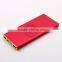 MYWAY 100% quality polymer battery slim mobile phone Power Bank with double output