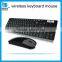 Slim wireless usb keyboard mouse combos android standard