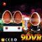 Original Factory Desgin electric 3 seats 9d vr egg cinema 9d virtual reality