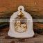 Bell-shaped nativity house religious figurines