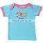 new arrival breathable skin care print letter cute animal pattern baby shirt fabric