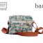 2016 classic Chinese folk style fancy floral canvas lady sling bag