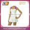 Stan Caleb Custom girls white tennis dress /netball bodysuit