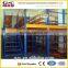 Heavy Duty Steel Mezzanine Floor Rack System for Industrial Warehouse Storage