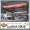 steel plate lifting electric double girder magnet overhead crane