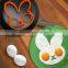 Food grade silicone mould for egg cartoon shaped silicone egg fried mold
