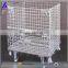 warehouse storage cage mesh box wire cage solid stillages factory supplier