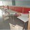 Acrylic soid surface Restaurant dining tables and chairs, artificial marble stone KFC table tops