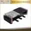 Raclette Grill - Half aluminum die-casting plate with Half stone plate 1300W
