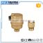 ART.5051 Hot sale customized forged nickel plated npt/bsp thread 1/2'' 3/4" 1" cw617n brass automatic water pipe air vent valve