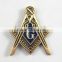 metal pin badge/ enamel badge/ freemansonry pin badge/masonic badge