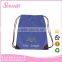 Cheap candy color 210D polyester drawstring backpack bag