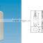 200ml empty shampoo packaging