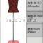 Movable Fabric Surface Half Body Mannequin For Wedding Dress Display