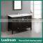 48 inch single sink white soild wood bathroom vanities