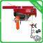 mini electric monorail hoist wireless crane remote control