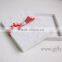 Customized white silk Wedding Invitation Boxes Wholesale